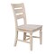 International Concepts Vista Ladderback Chairs, Set of 2, Ready to Finish C-57P - alternate 5